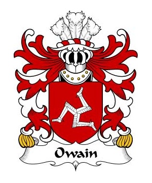 Welsh/O/Owain-(AP-EDWIN-or-Owen)-Crest-Coat-of-Arms