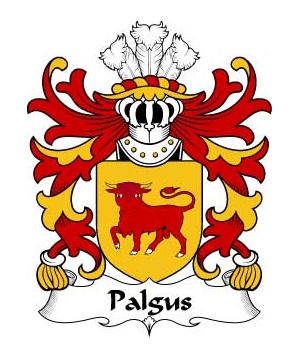 Welsh/P/Palgus-(Constable-of-Harlech-sheriff-of-Merionethshire)-Crest-Coat-of-Arms