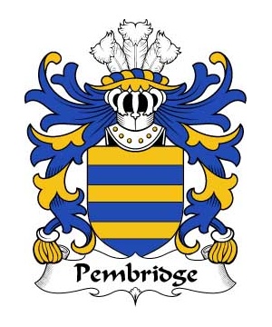 Welsh/P/Pembridge-(of-Penbrugge-Herefordshire)-Crest-Coat-of-Arms