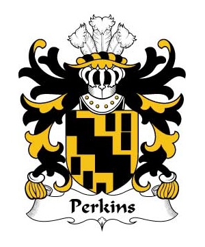 Welsh/P/Perkins-(of-Pilston-Monmouthshire)-Crest-Coat-of-Arms