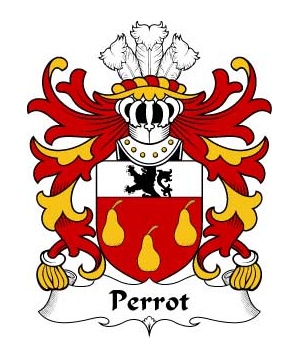 Welsh/P/Perrot-(of-Haroldston-Pembrokeshire)-Crest-Coat-of-Arms