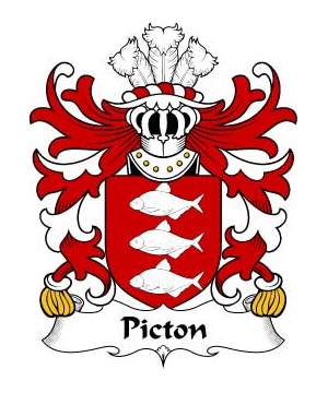 Welsh/P/Picton-(of-Pembrokeshire)-Crest-Coat-of-Arms