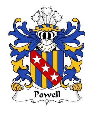 Welsh/P/Powell-(or-POUUEL-Sir-Hywel-ap-Hywel)-Crest-Coat-of-Arms