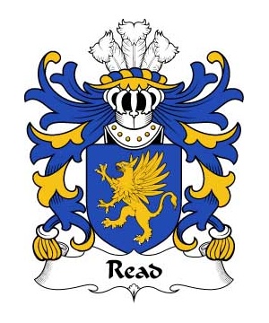 Welsh/R/Read-(of-Carmarthenshire)-Crest-Coat-of-Arms