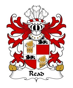 Welsh/R/Read-(of-Roche-Laugharne-Carmanthenshire)-Crest-Coat-of-Arms