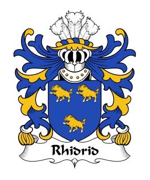 Welsh/R/Rhidrid-(AB-YNYR-AP-JONAS-AP-GRONWY)-Crest-Coat-of-Arms