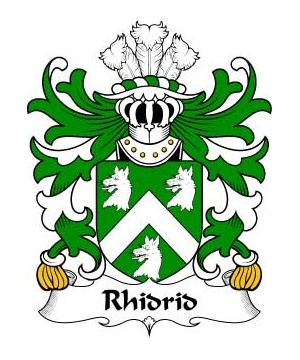 Welsh/R/Rhidrid-(FLAIDD-of-Penllyn-Merionethshire)-Crest-Coat-of-Arms