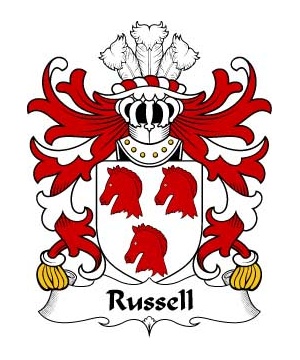 Welsh/R/Russell-(of-Brimaston-Pembrokeshire)-Crest-Coat-of-Arms