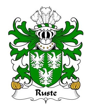 Welsh/R/Ruste-(of-Abergwili-Carmarthenshire)-Crest-Coat-of-Arms