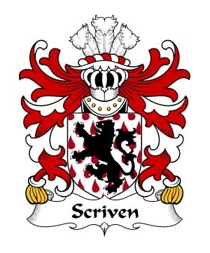 Welsh/S/Scriven-(of-Frodesley-Shropshire)-Crest-Coat-of-Arms