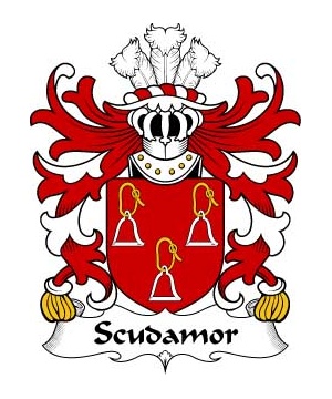 Welsh/S/Scudamor-(m.-daughter-of-Owain-Glyndwr)-Crest-Coat-of-Arms