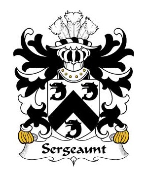 Welsh/S/Sergeaunt-(of-Monmouthshire)-Crest-Coat-of-Arms