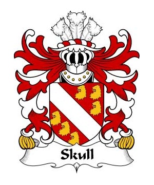 Welsh/S/Skull-(of-Breconshire)-Crest-Coat-of-Arms