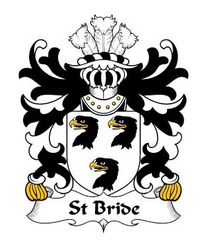 Welsh/S/St-Bride-(of-Pembrokeshire)-Crest-Coat-of-Arms