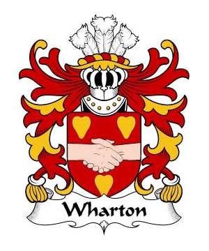 Welsh/W/Wharton-(Bishop-of-St.-Asaph)-Crest-Coat-of-Arms