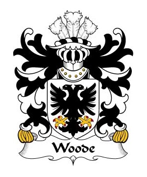 Welsh/W/Woode-(de-la-of-Flint)-Crest-Coat-of-Arms