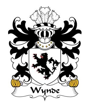 Welsh/W/Wynde-(or-Weind)-Crest-Coat-of-Arms