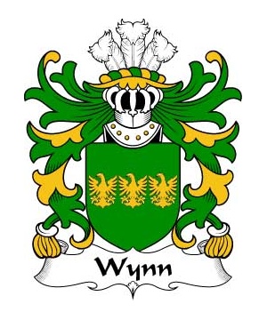 Welsh/W/Wynn-(of-Gwydir-Caernonfonshire)-Crest-Coat-of-Arms