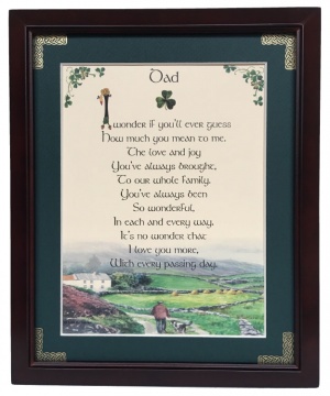 Dad - I Wonder - 8x10 Blessing