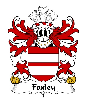 Foxley (Hugh, m. Margaret Pigot) Crest-Coat of Arms