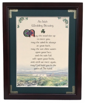 Irish Wedding Blessing - May The Road Rise ... 8x10