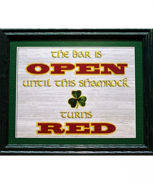 The Bar is Open until ... - Pub Print