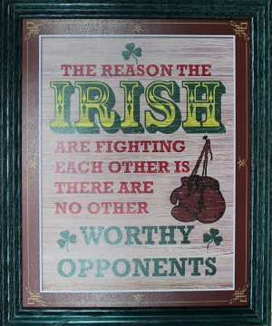 The Reason The Irish Are Fighting Each Other ... - Pub Print