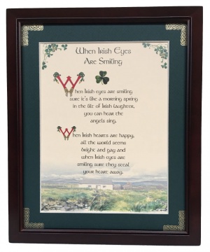 When Irish Eyes Are Smiling - 8x10 Blessing